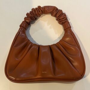 MUST GO! JW PEI Tan Ruched Shoulder Bag